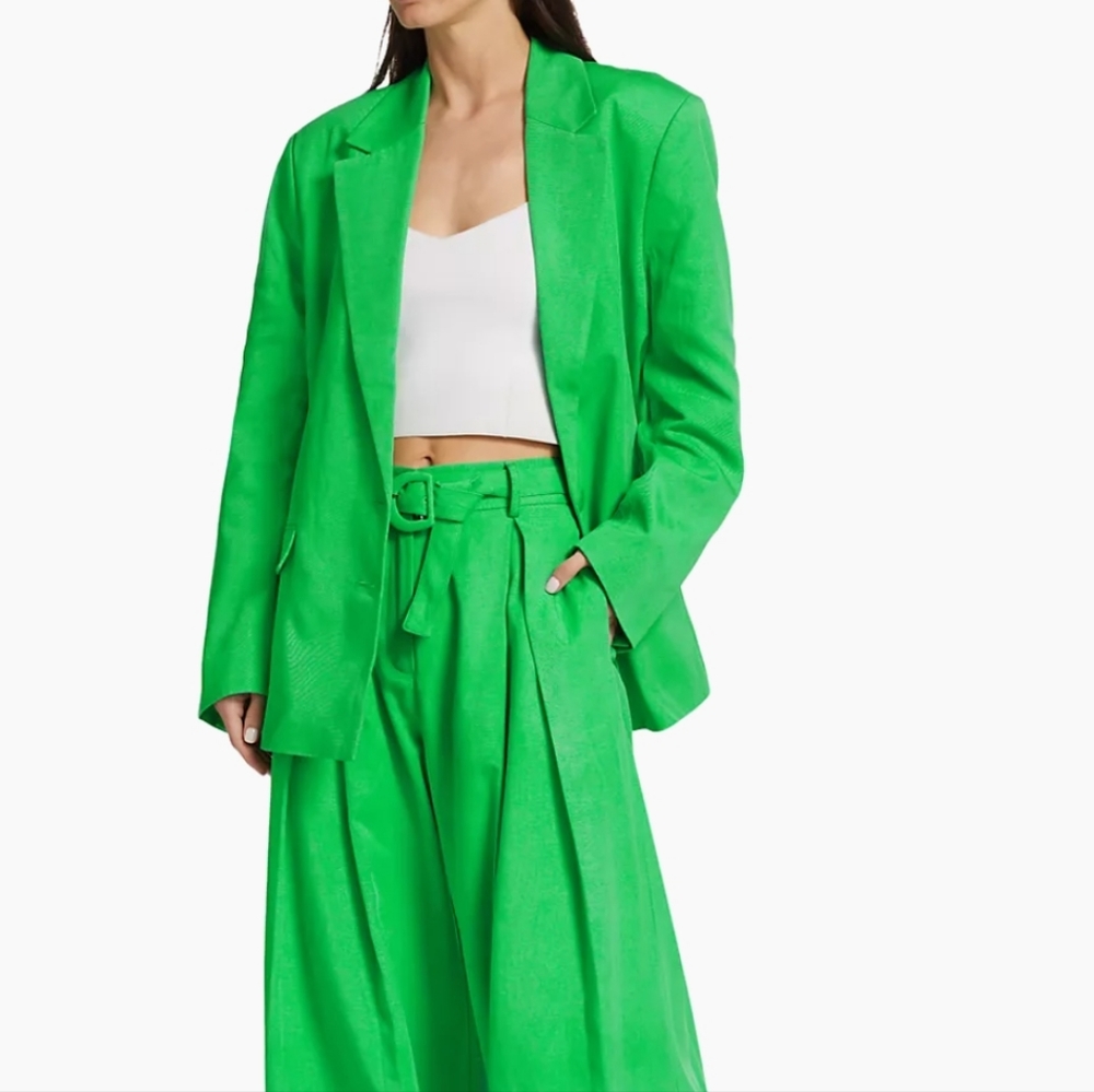 FARM Rio Green Blazer NWT